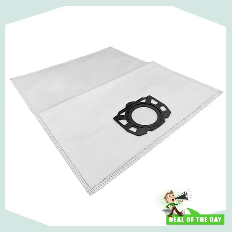 تسليم 24 ساعة 10 قطعة كيس لجميع الغبار لكارشر MV4، MV5، MV6، WD4، WD5، WD6، WD5P، WD6P مكنسة روبوت ذاتية التفريغ