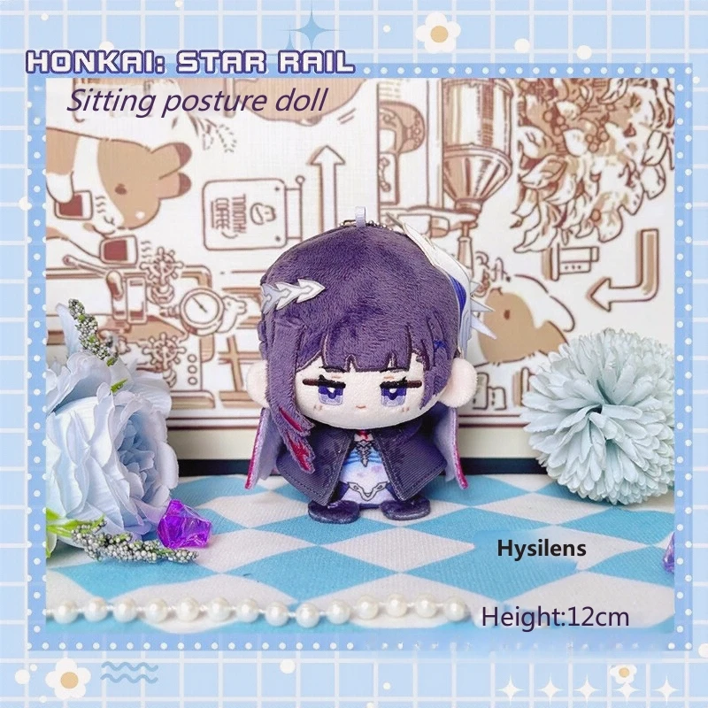 Anime Honkai: Star Rail Plush Doll Hysilens Archer Cerydra Saber Cyrene Blade Cifera Aglaea Sunday Key Chain Pendants Toy Doll