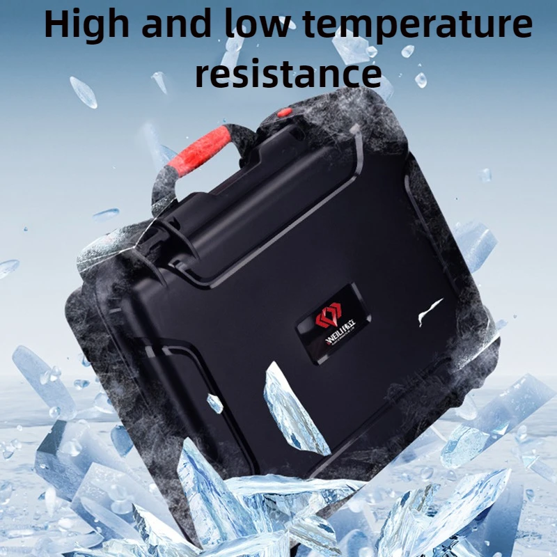 Portable Tool Storage Box Waterproof Hardware Tools Case Multi-functional Safety Protection Organizer Box Tool Case with Sponge