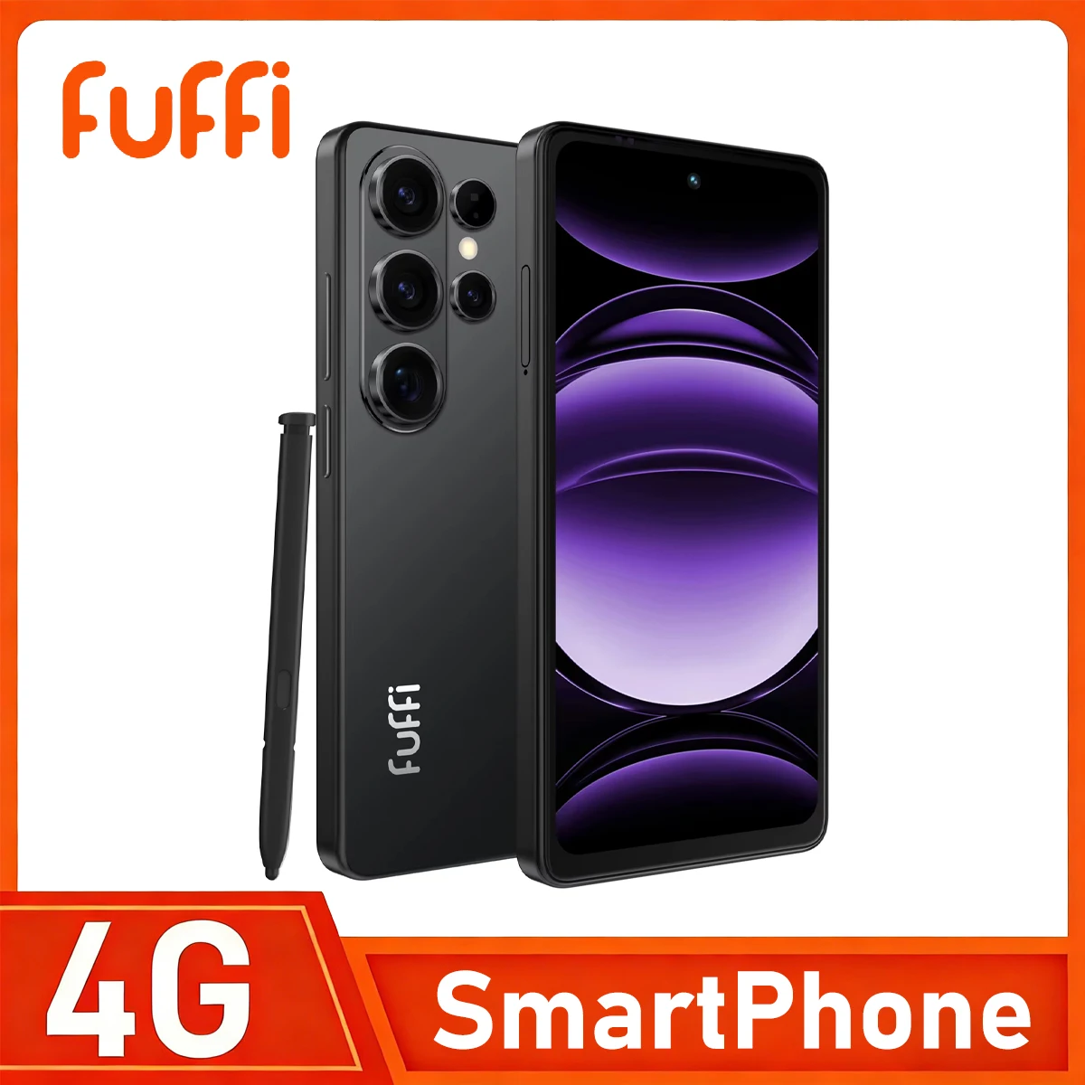 FUFFI-S26 Pro Smartphone Android 12 6.56 inch Screen,8GB+256GB 8+12MP Mobile Phone 4100mAh For Google Play Store Phone