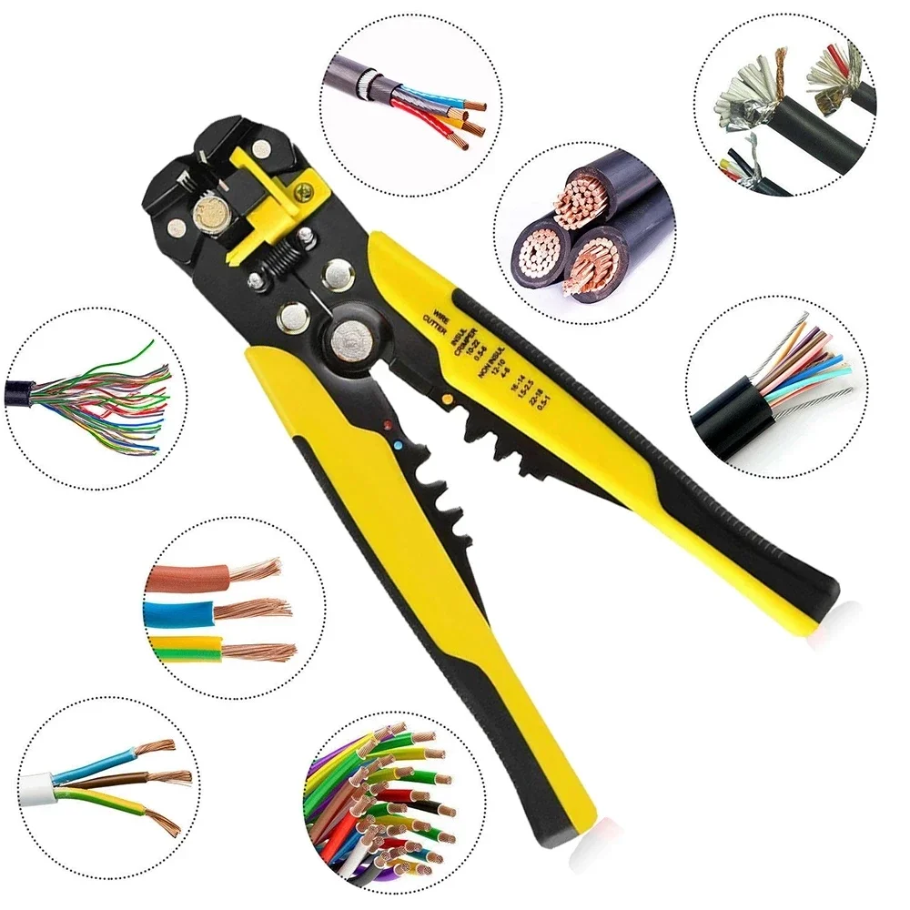 Stripping Pliers Cable Stripper Tools Hand Tools Crimping Terminal 0.2-6.0mm Multifunctiona High-precision Automatic Brand Tools