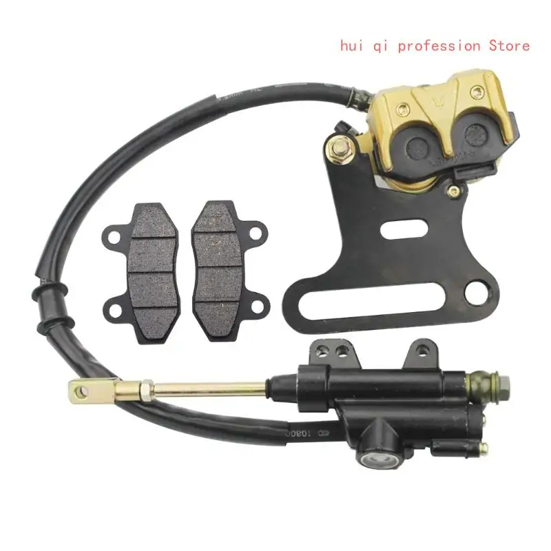 

Rear Disc Hydraulic Brake Assembly Caliper Mastered Cylinder for 70cc-150cc H8WE