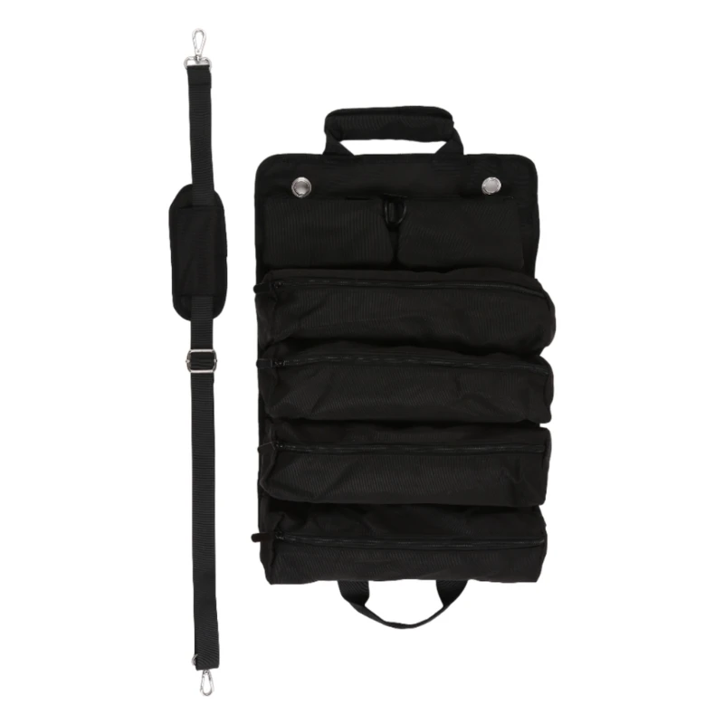 

Tool Bag Pouches Multifunctional Roll Up Tool Bag Spacious and Easy to Carry Suitable for Motorcycles and Truck Owners
