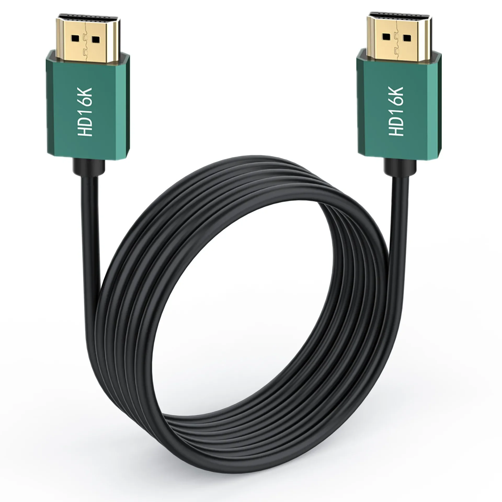 16K HDMI Cable HDMI Male To MicroHD / MiniHD / HDMI  Male Patch Cord Gold Plated 30cm 60cm 1m for Camera Monitor TV
