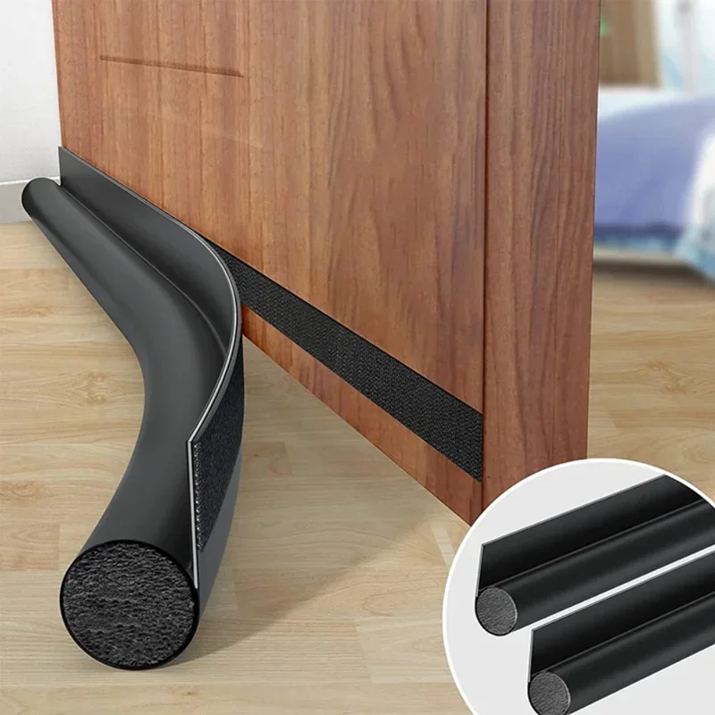 

Door Bottom Adjustable Draft Stopper WeatherStripping Door Sweep Under Draft Blocker Insulator Weatherstrip House Acoustic Foam