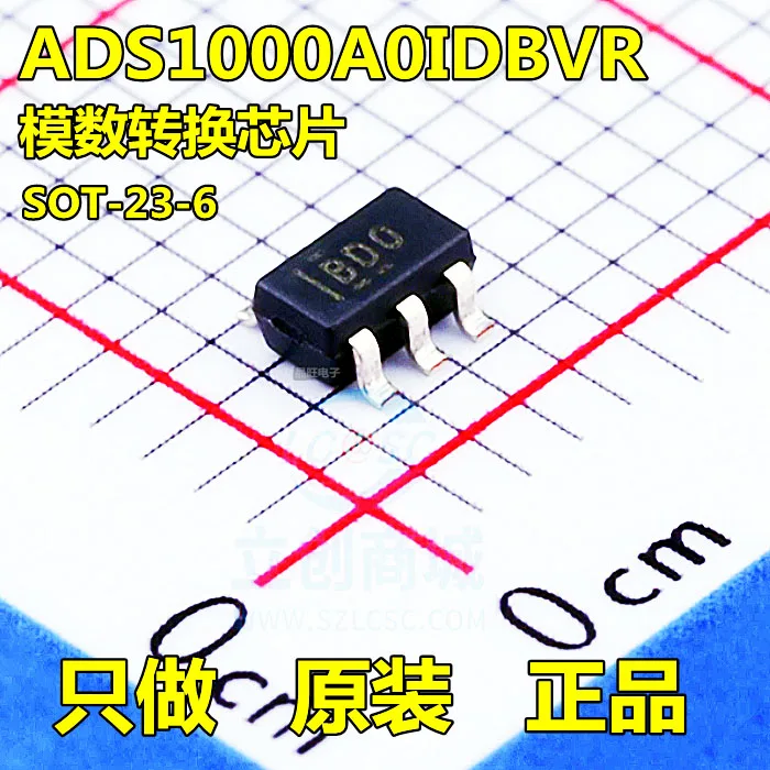 5PCS/lot  ADS1000A0IDBVR  ADS1000A   BD0  SOT23-6  New and original  Quality Assurance