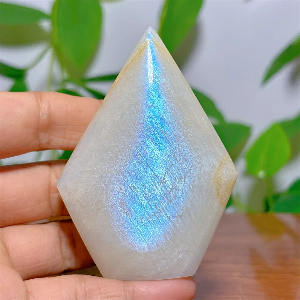 White Moonstone Free For quality goods Crystal Natural Quartz Stone Home Decoration Minerals Reiki Craft Gifts Energy Healing