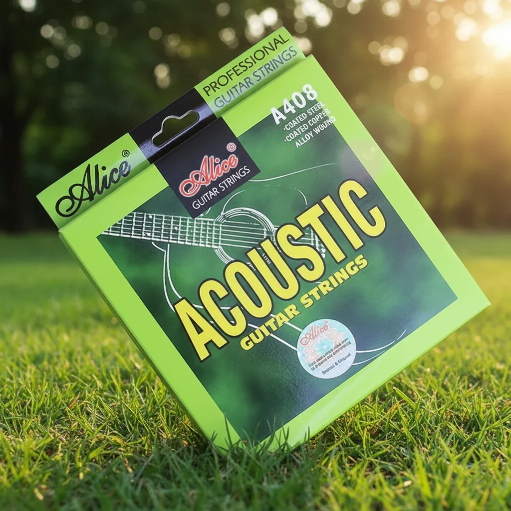 Alice A408 Folk Guitar Wire Set with 6 Strings
