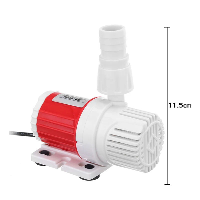 Imagem -05 - Bomba de Água do Controlador Submersível para Aquário Velocidade Ajustável Marine 20w 12v dc 1100l por h