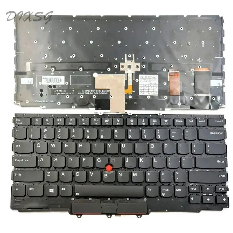 FORNew  For Lenovo ThinkPad X1 Yoga 2nd Gen 2 2017 3rd Gen 3 2018 Laptop Keyboard US Backlit