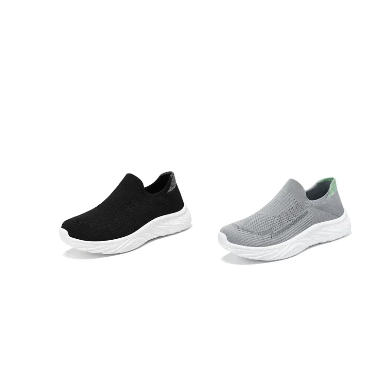 

Men's Comfortable Breathable Mesh Surface Non-slip Lightweight Shock Absorbent Wear-resistant Soft Sole Fashion Casual Shoe