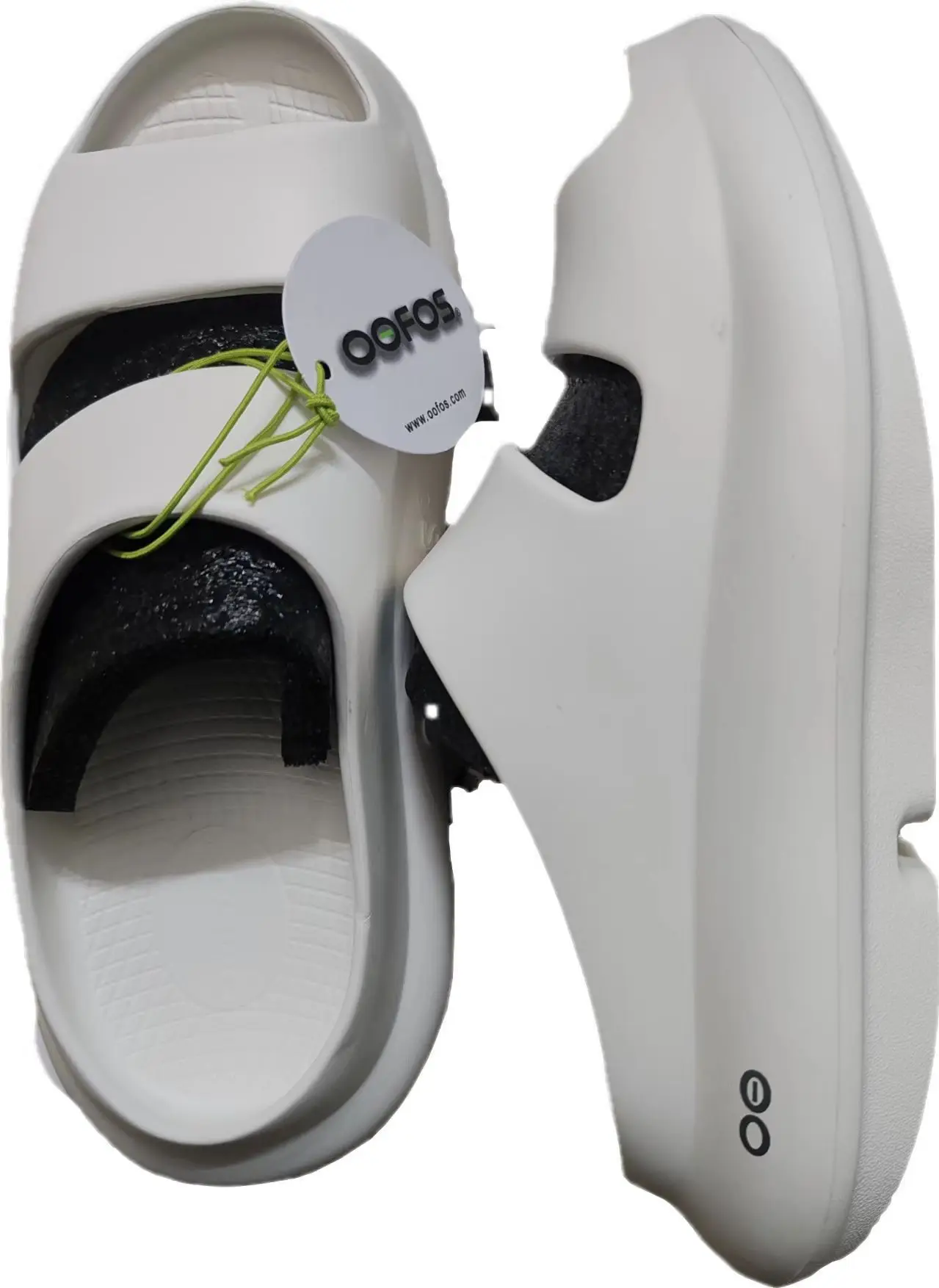 OOFOS EVA Open Toe Recovery Slides Arch Support Sport Slippers for Men Women Summer Beach Shower Non Slip Sandals
