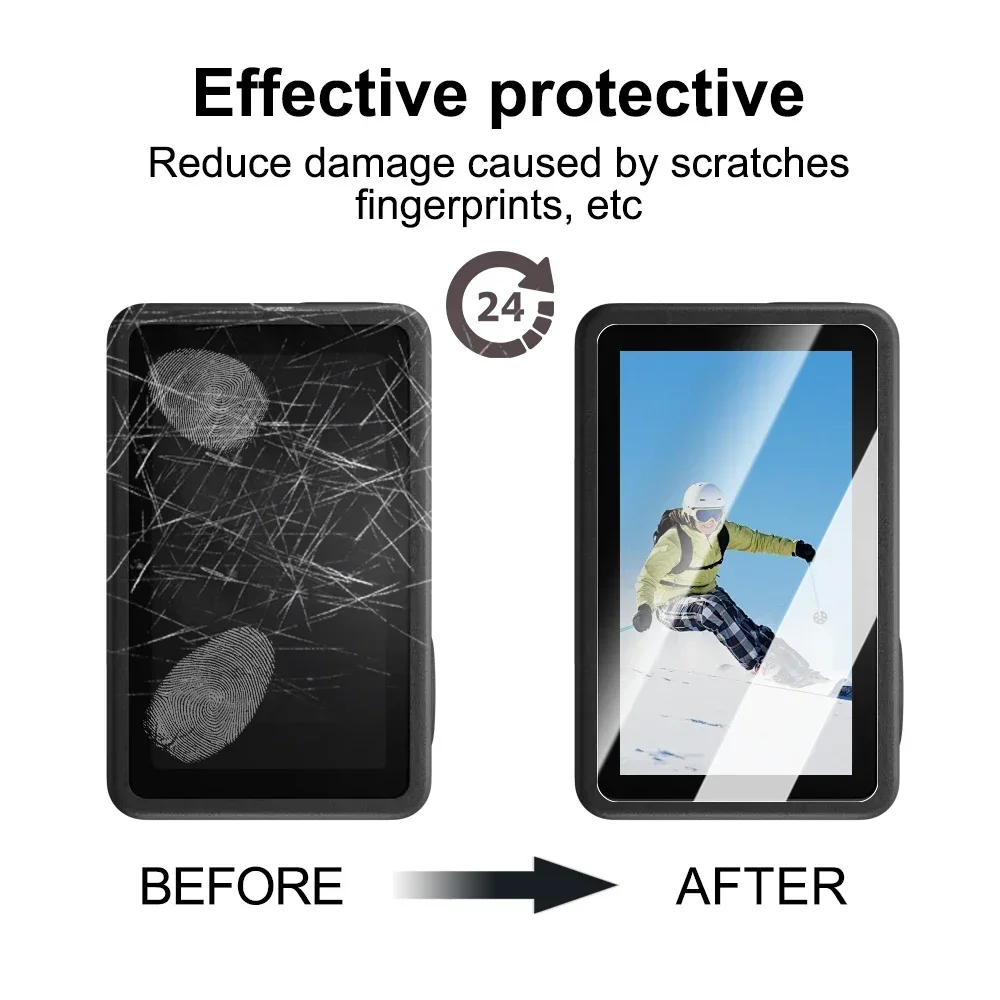 9 IN 1 Tempered Glass Camera Screen Protectors For DJI Osmo Action 5 Pro 5Pro Lens Cover 9H Anti-scratch Protective Films