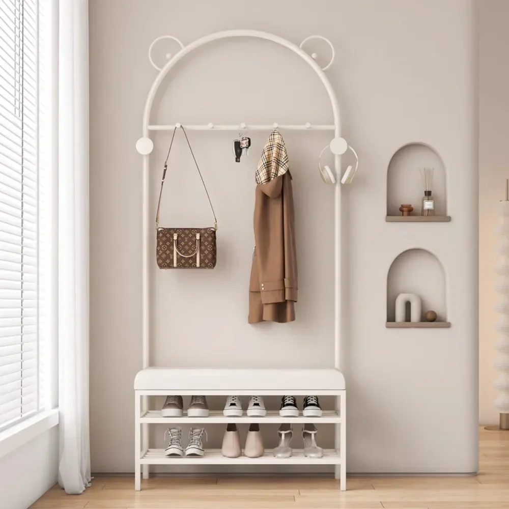 +Porte-vêtements En Métal Esthétique Élégant, Organisateur De Rangement Minimaliste, Parfait Pour La Chambre À Coucher, Garde-ro