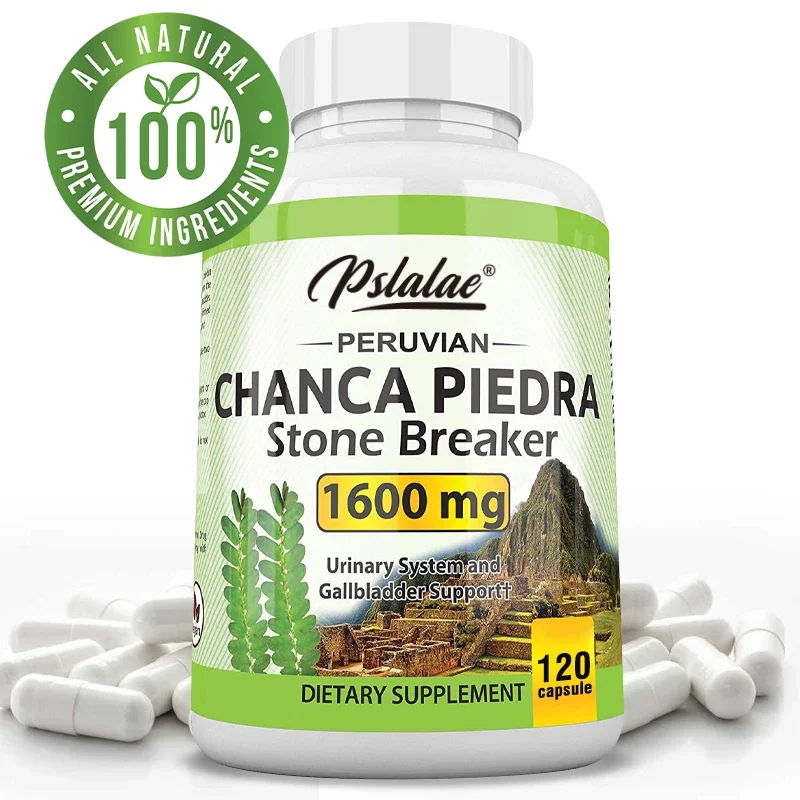 Premium Chanca Piedra 1600 Mg - Kidney Stone Gallbladder Support Peru Chanca Piedra Made in The USA for Kidney Support