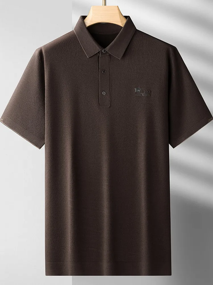 

Мужской вязаный свитер свободного кроя большого размера с отложным воротником, осенне-зимний, удобный, дышащий, базовый