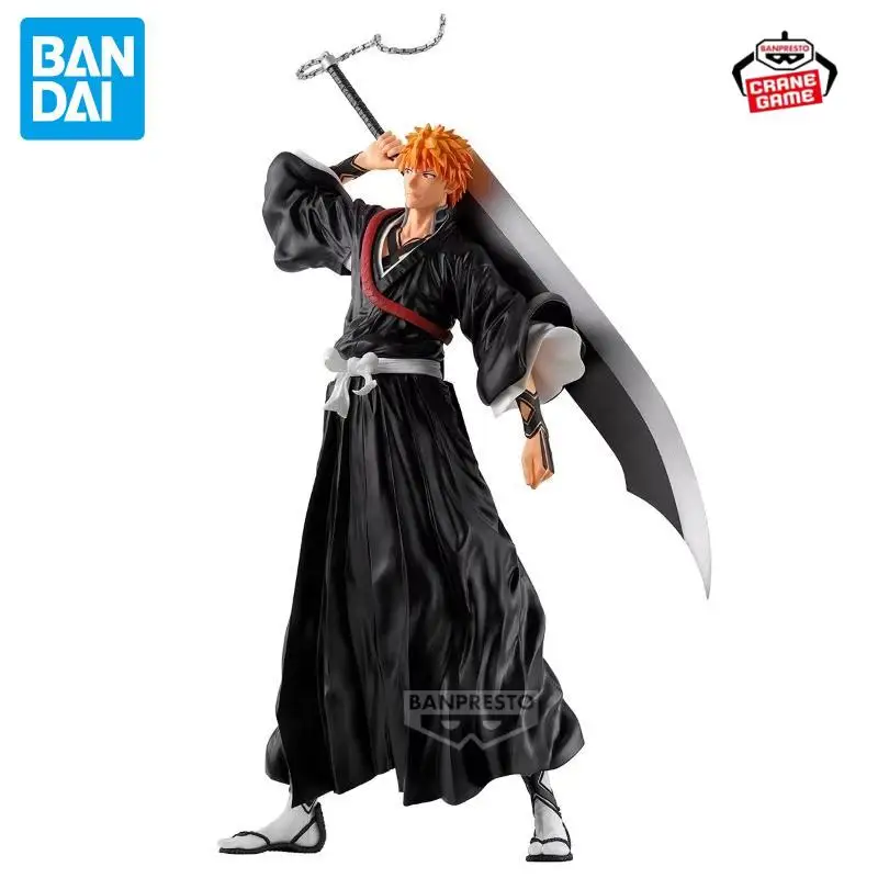 متوفر في المخزون الأصلي بانداي بانبريستو بليتش كوروساكي إيتشيغو جديد وغير مفتوح أنيمي تمثال مجموعات حقيقية لعبة مجسمة هدية #1