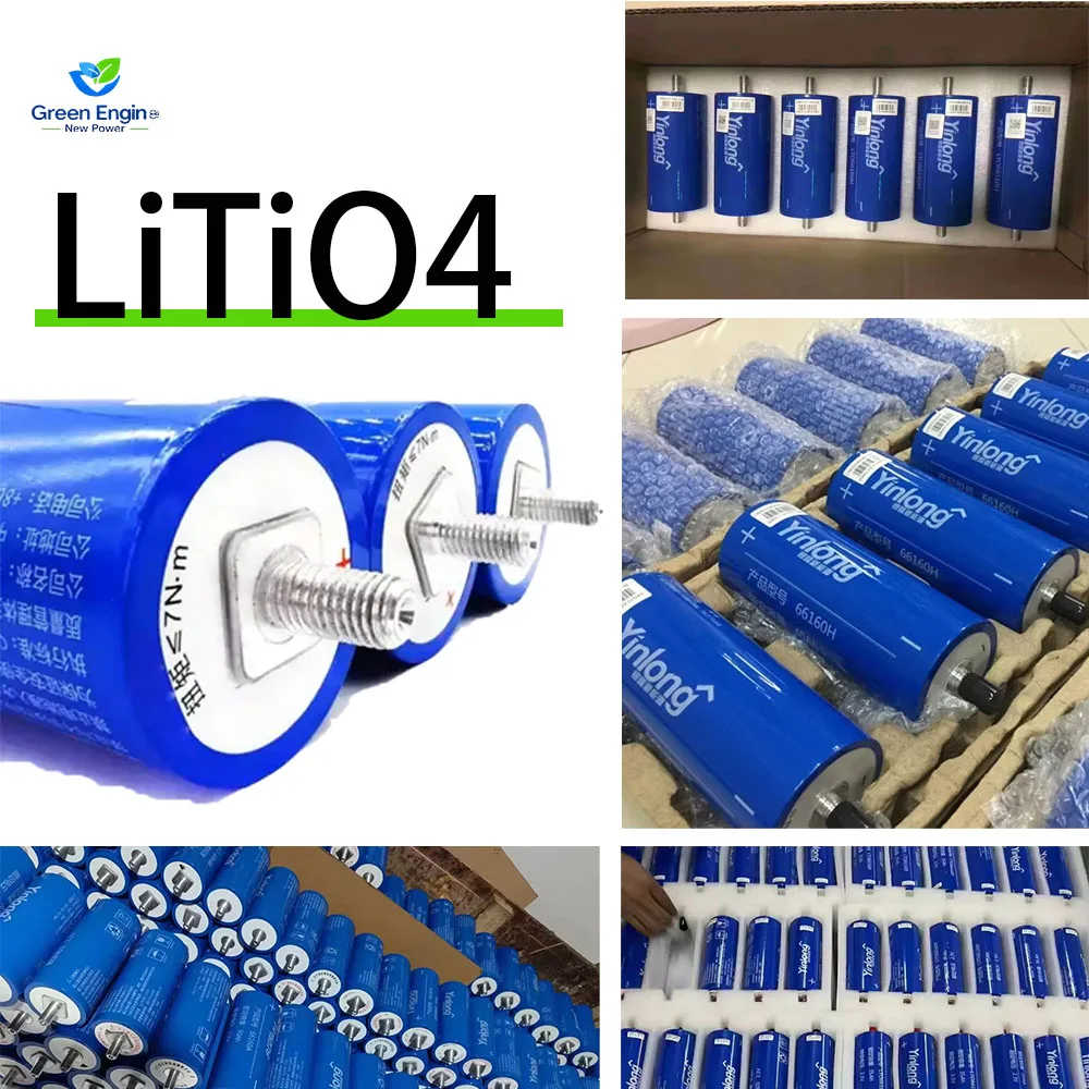 

Yinlong Original 2.3V 40Ah Lithium Titanate LTO 66160 Battery - 10C, Ideal for DIY 12V - 48V RV, EV & Car Audio