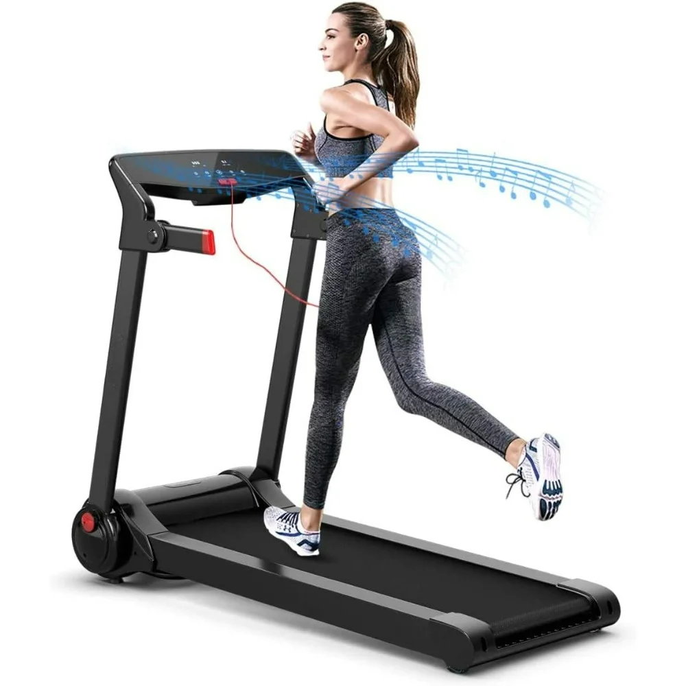 

Generic Topment Folding Treadmill, 3.0HP Electric Treadmill with APP Control, Sensitive Touch Screen, Powerful yet Quiet Motor.