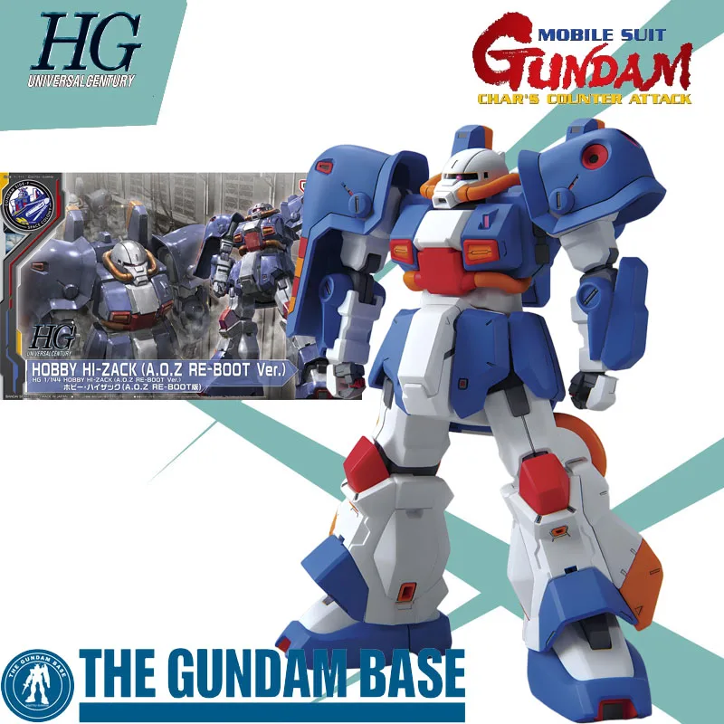 

Bandai Original MODEL KIT GUNDAM HG 1/144 HOBBY HI-ZACK (А.0. Z RE-BOOT Ver.) Аниме Фигурка Сборка Модель Игрушки Модель