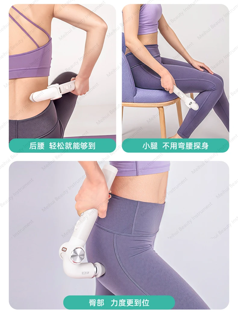 Fascia Gun Foldable Muscle Relaxation Ultra Mini Professional Massager Women's Small Neck Apparatus