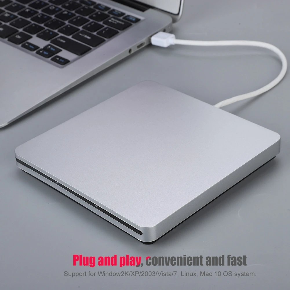 External CD Driver External DVD  USB 3.0 Data  External Slot Load DVD  CD Driver for Mac