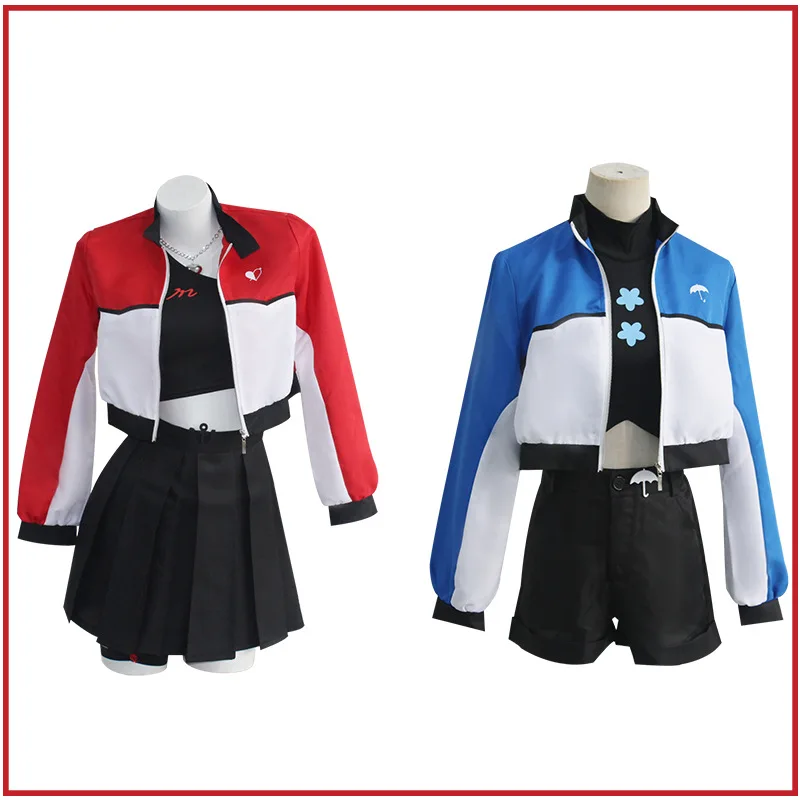 

Kobo Cosplay Marine Cosplay Anime III MV Costume Kanaeru Houshou Holo Vtuber Hololive Stage Suit Full Set Wig Halloween Outfit