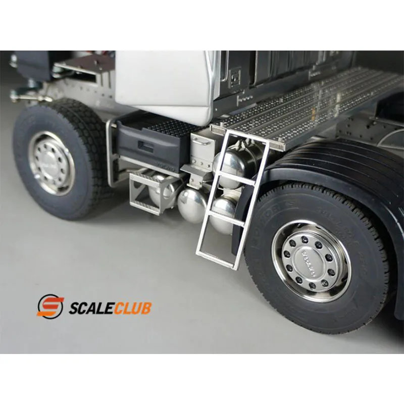 SCALECLUB 1/14 For VOLVO Full Metal SLT 8x8 Chassis With Equipment rack Tractor Truck Scale Radio Control Toy Motor Servo