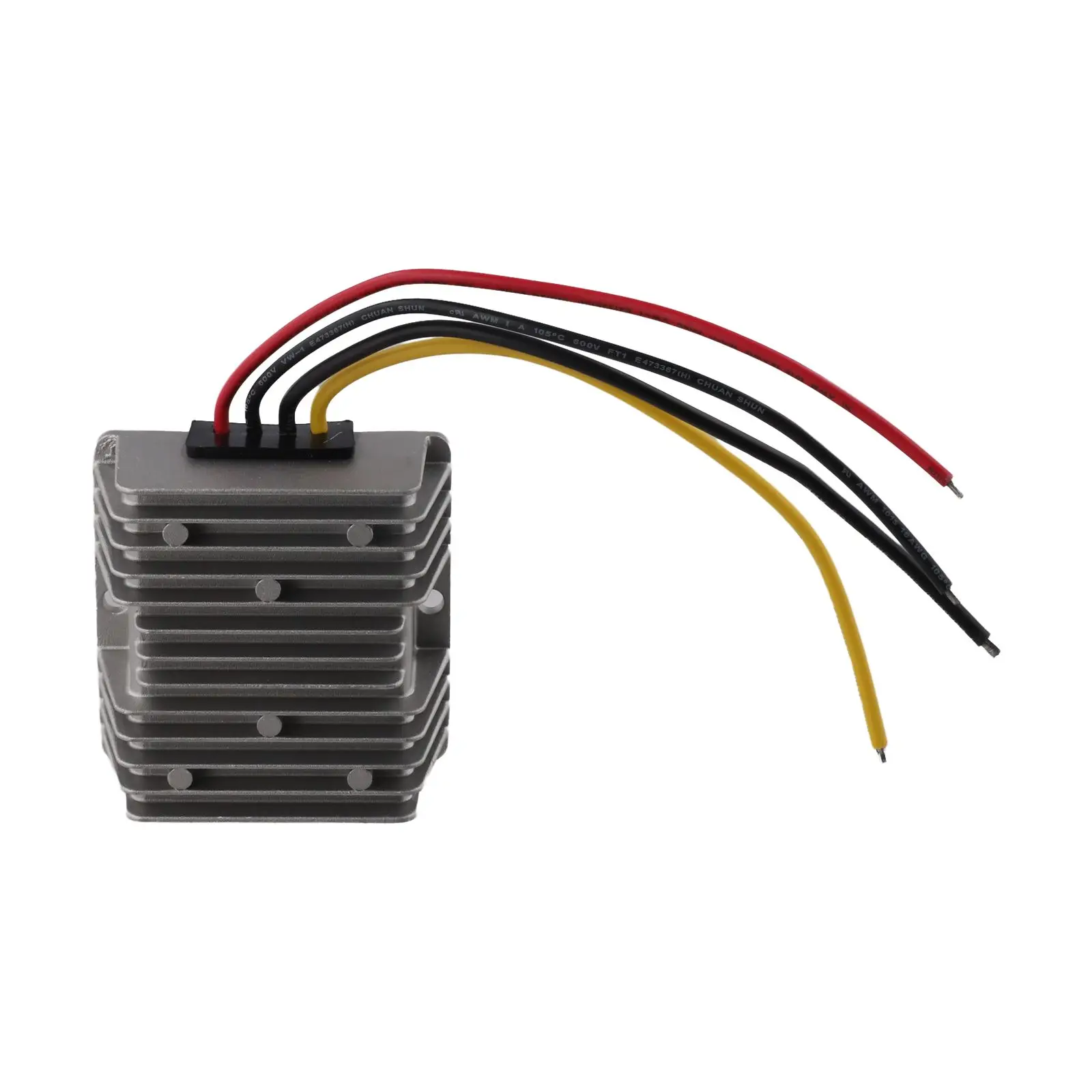 Automotive Power Converter 20A Output 0.3kg 24V To 12V Dustproof Design High Efficiency Conversion IP68 Waterproof