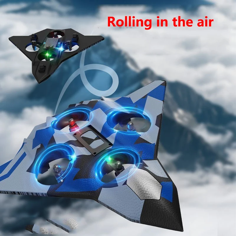 Foam Intelligent Fixed Height Suspension Aircraft Easy To Operate Outdoor EDC Portable Creative Toy Gift Tool