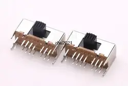 20PIECES  3 Position Toggle Switch | 16 Pin Horizontal SK-43D01 4P3T | Durable and Reliable - Perfect for All Applications