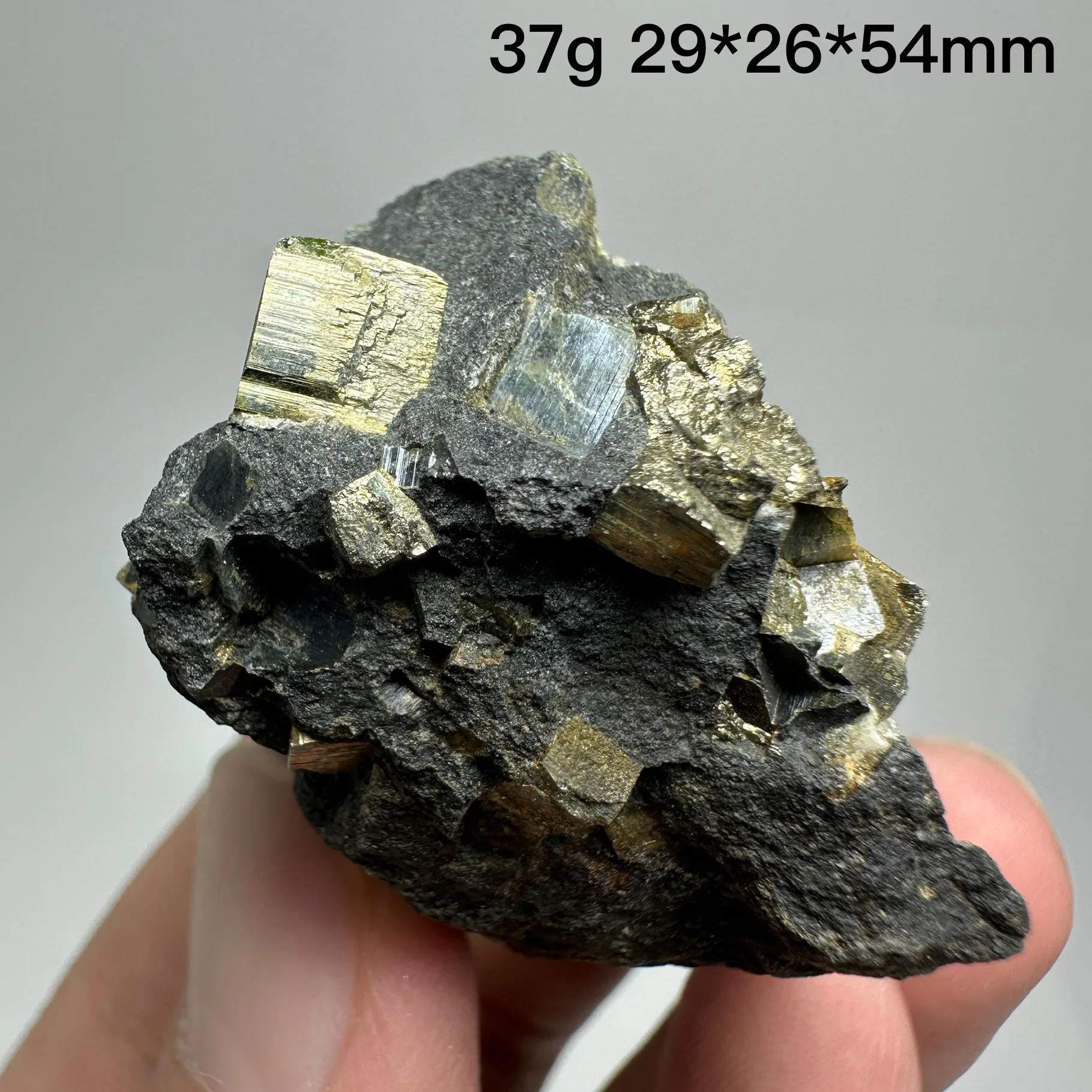 Natural Beijing Pyrite Mineral Raw Teaching Specimen Collection Healing Stone Home Decor