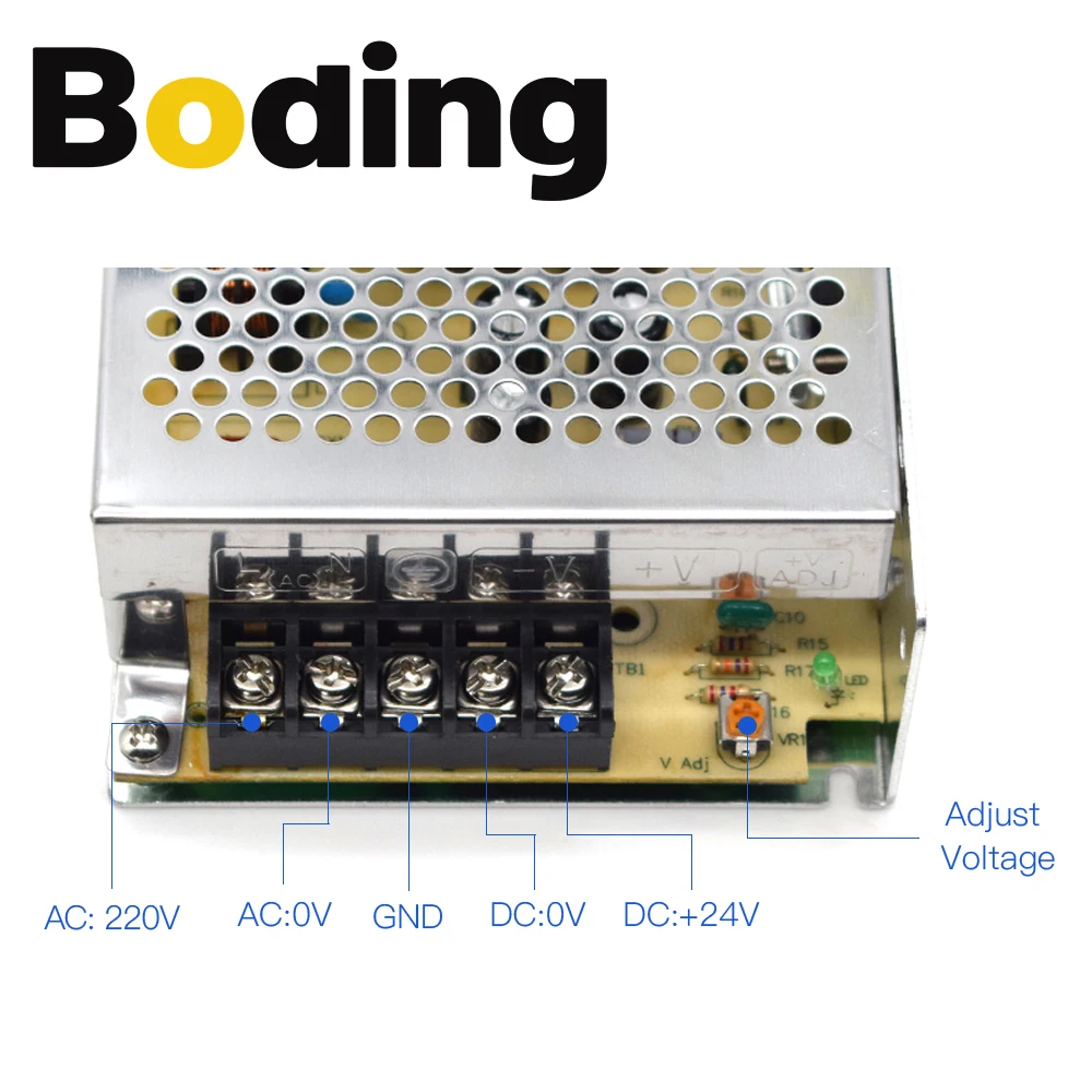 

Aubalasti 75W CNC Router Power Switch GY75-24-A 24V 3A Switch Power Supply Output DC 24V 3A