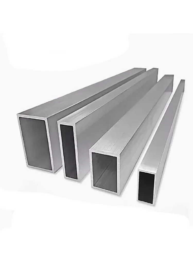 Tuyau carré rectangulaire en alliage d'aluminium 6063