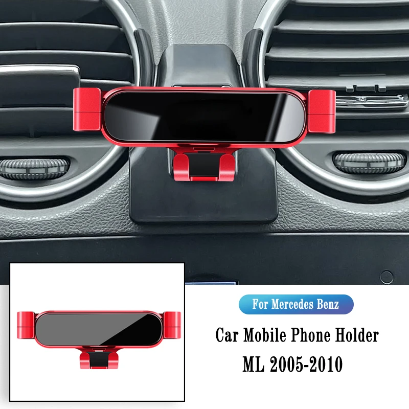 

Gravity Car Phone Holder For Mercedes Benz ML W164 ML350 2005-2010 360 Degree Rotating Special Mount Support Bracket Accessories