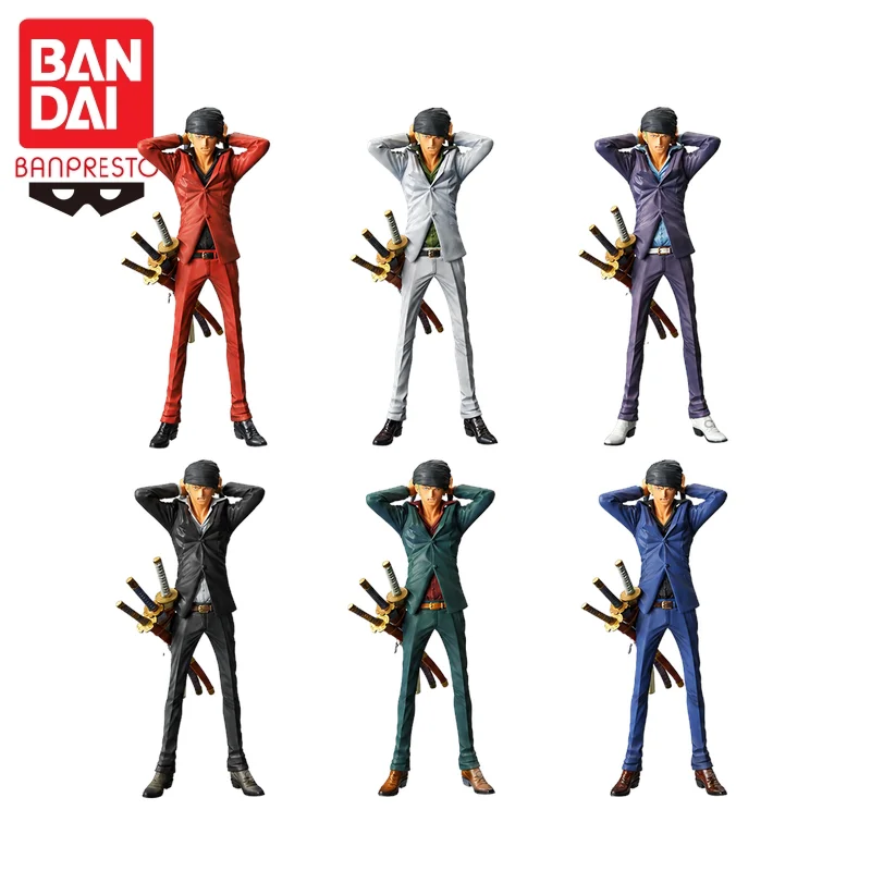 

in stock BANDAI Original BANPRESTO ONE PIECE Zoro King of Artist action figure Model Doll Brand New Boxed Garage Model toys