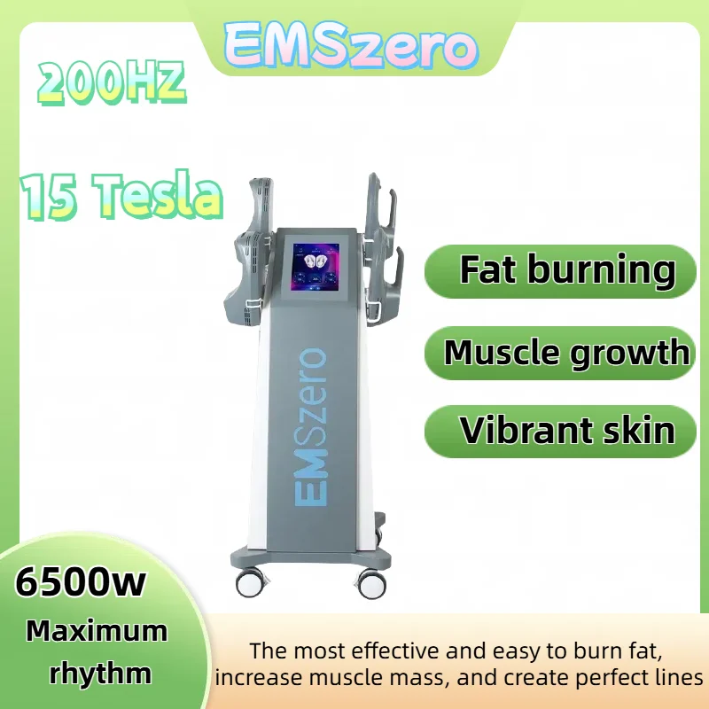 

6500W EMSZERO Weight Loss and Body Shaping Machine Muscle Trainer Stimulating Muscle Growth and Burning Fat Beauty Machine