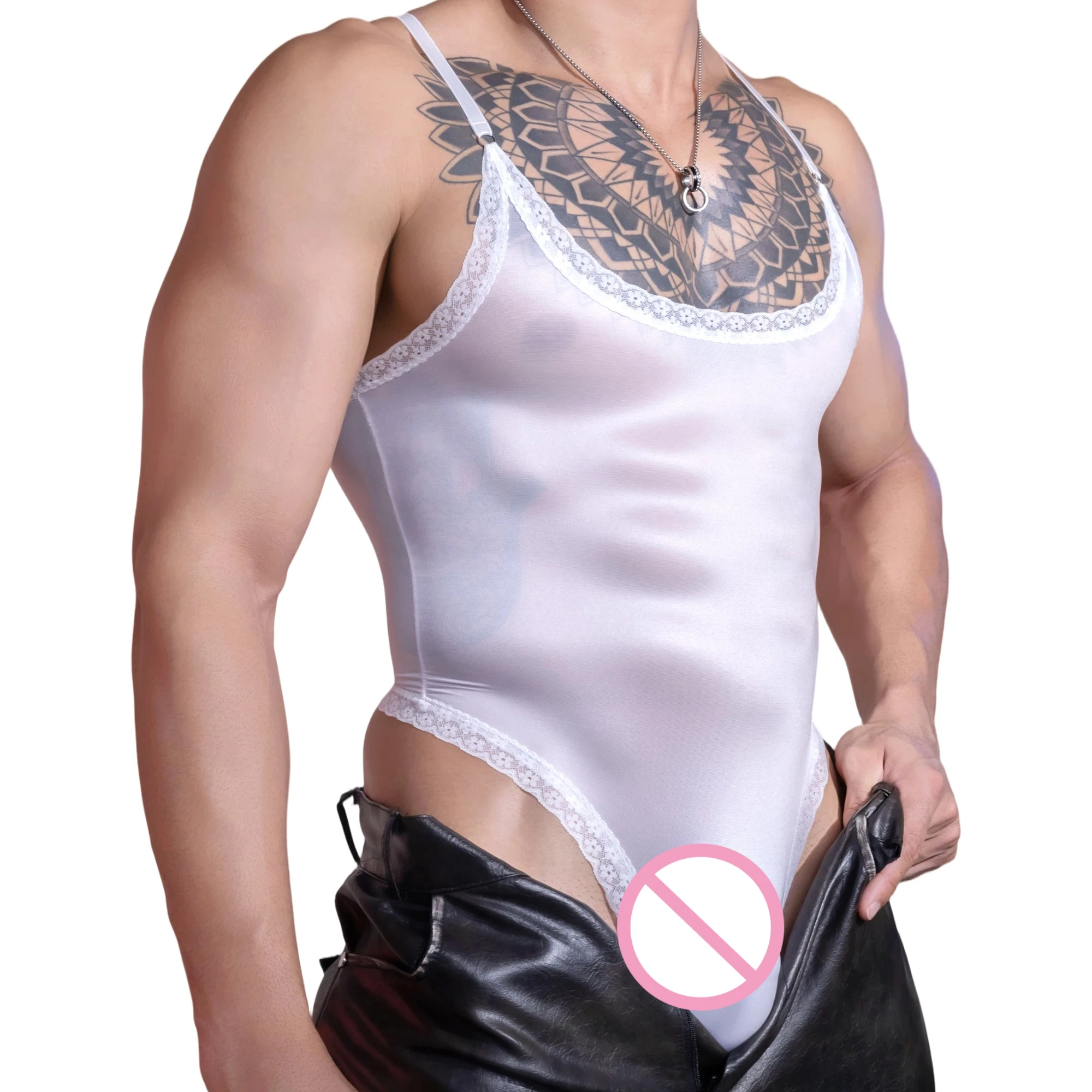 

Сексуальные мужские комбинезоны без спинки, слитные боди-стринги, эротическое гей-белье, эластичное нижнее белье, прозрачные дышащие ромперы, леотарды