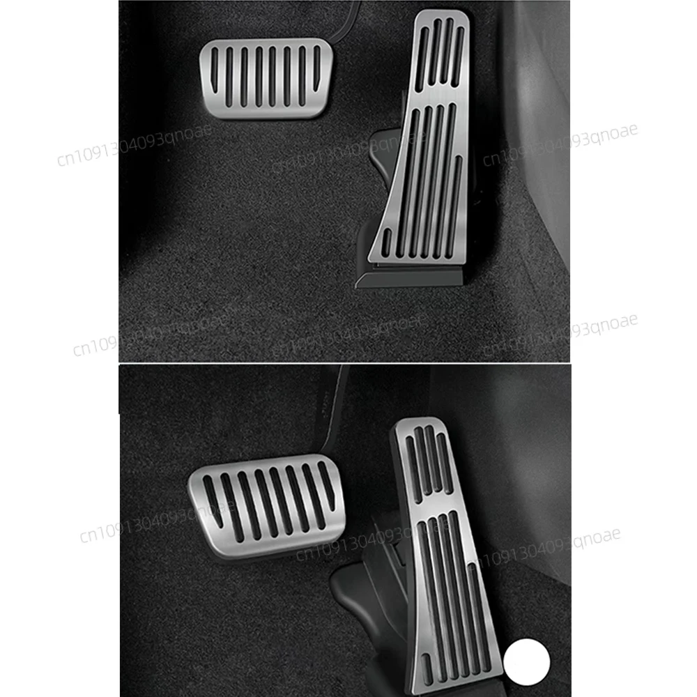 BYD 시리온 7 시리온 07 2024 2025 실버 자동차 브레이크 페달 커버 논슬립 패드 실내 장식 커버 액세서리