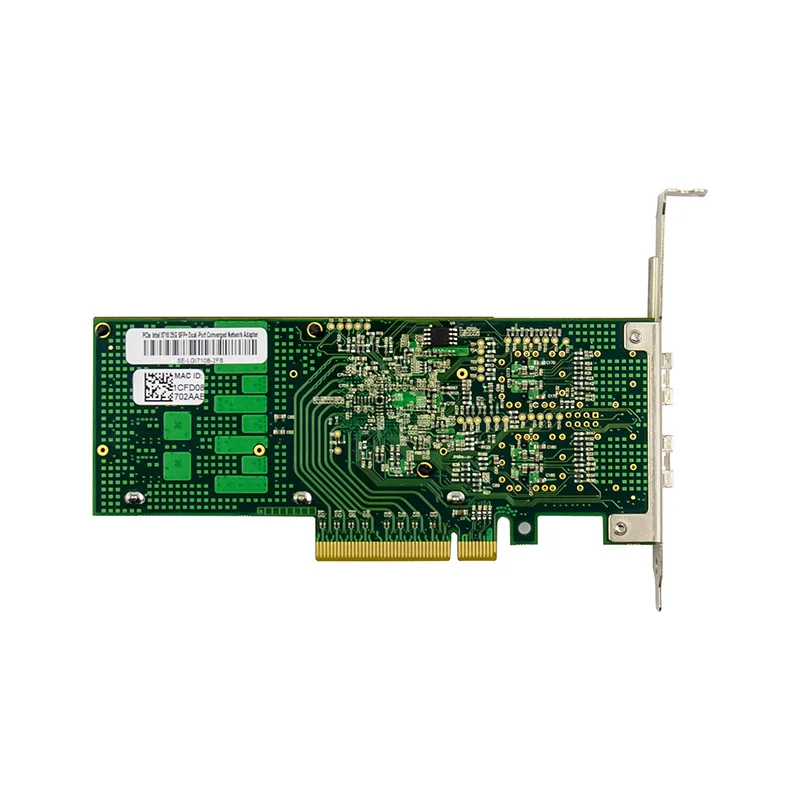 Dual Port 25GbE SFP28 Network Card, Intel XXV710-DA2 Based 25G/10G/1G PCIe 3.0 x8 Server NIC
