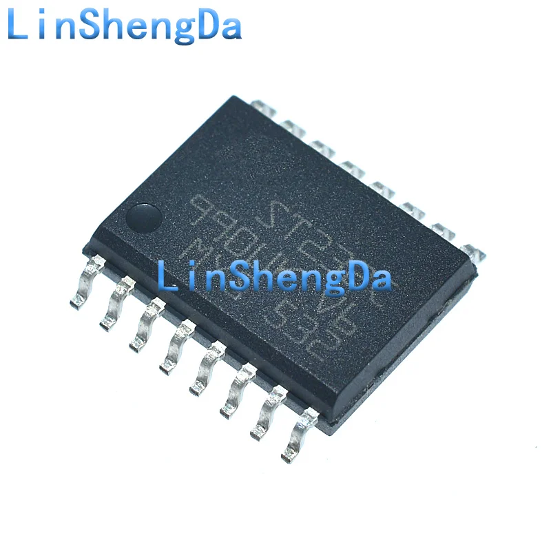 7.2mm  ST232CWR 232C ST232C driver receiver IC transceiver interface chip wide body 7.2sop-16