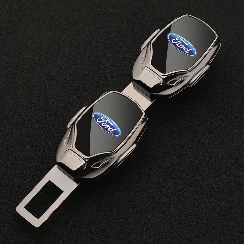 Car Seat Belt Clip Extender Seat Belt Lock Socket Extender Safety Buckle for Ford Focus ST Fiesta Ranger Mondeo Mustang Transit