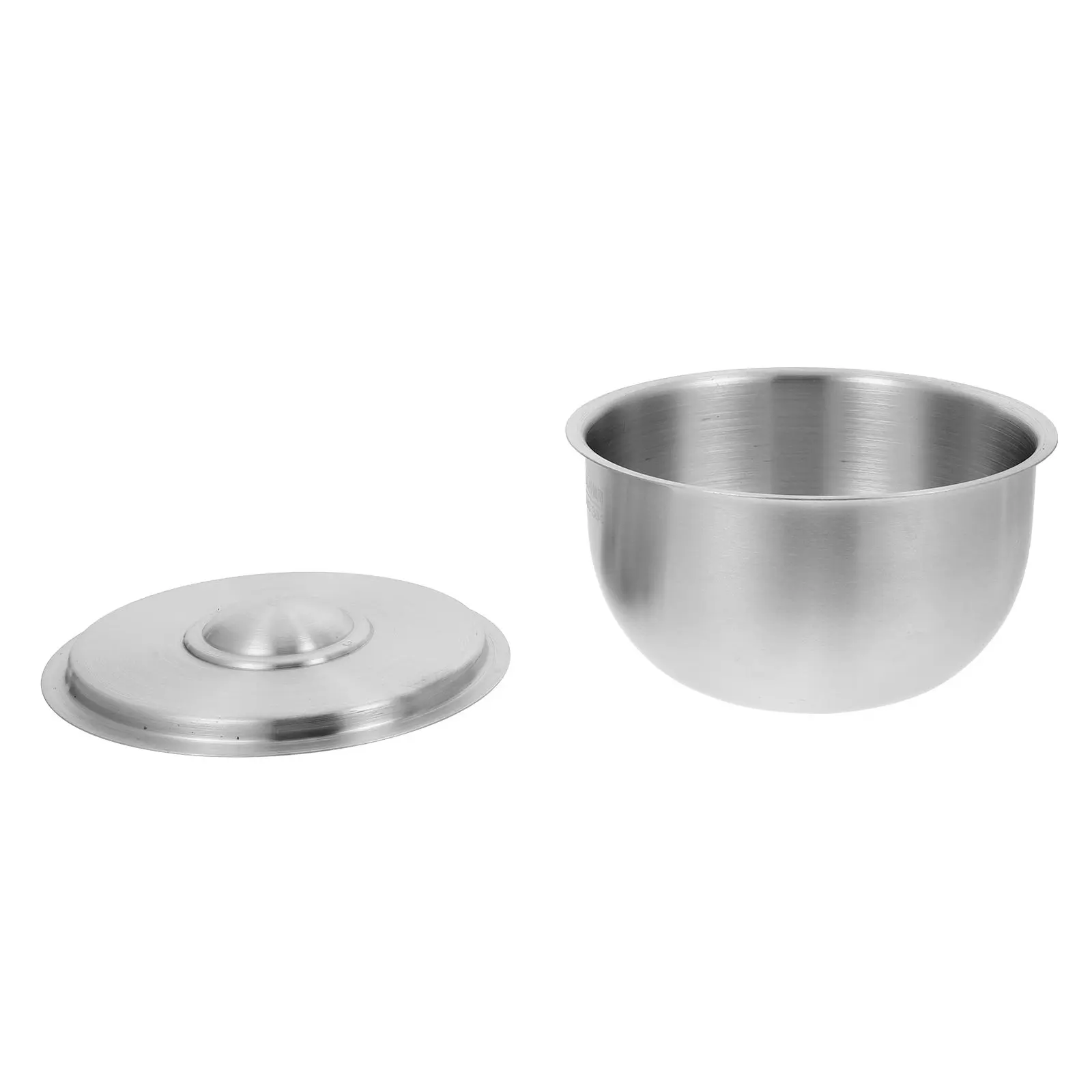 

Stainless Steel Baby Food Bowl Steaming Bowl with Lid for Home Kitchen Portable Steamed Egg Soup Container Multifunctional