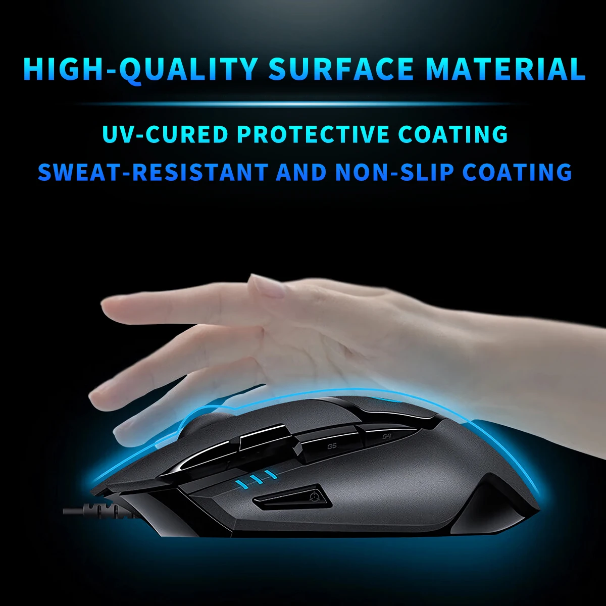 Obrázek 5: Logitech G402 hyperion shon -  entry-level pro myš