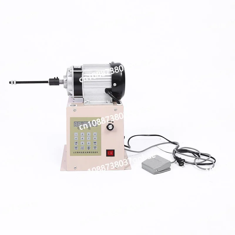 数値制御電動巻線機は、巻き回数を自動で数え、駐車を自動化できます。