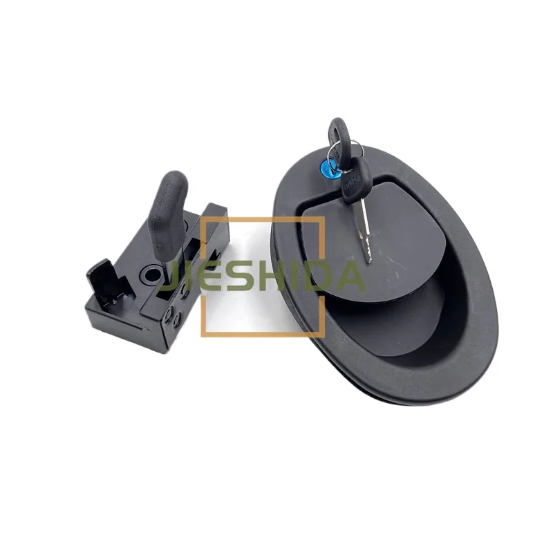 

For XGMA XG806/XG808 cab door lock assembly external handle internal handle lock block excavator accessories