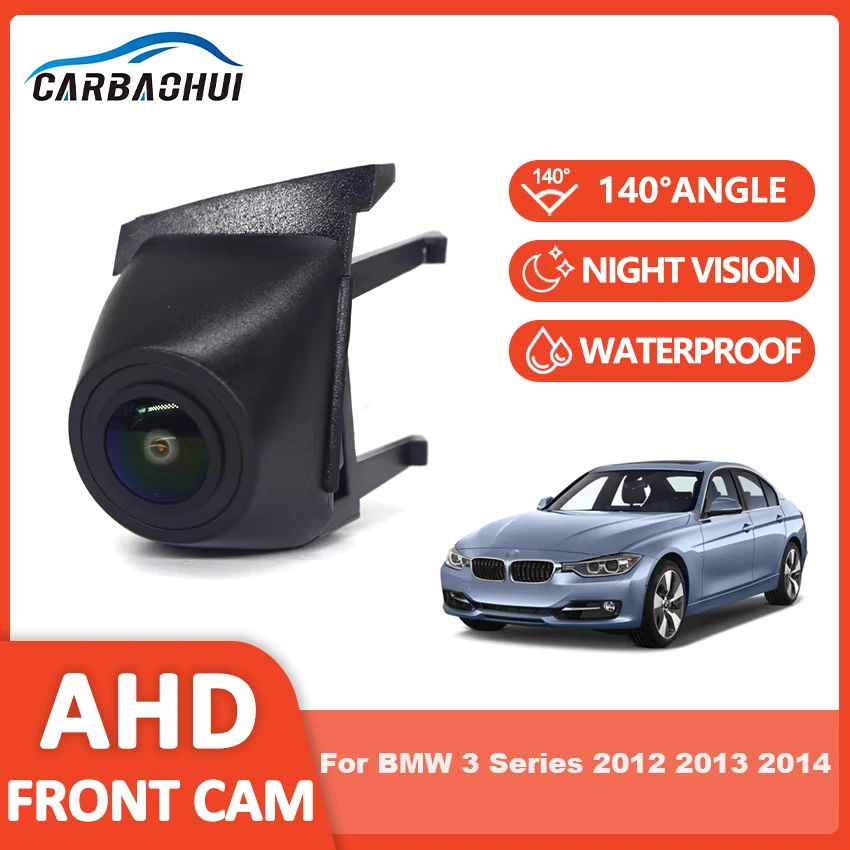 

HD Car Front View Parking Night Vision Positive Waterproof Logo Camera For BMW 3 Series 2012 2013 2014