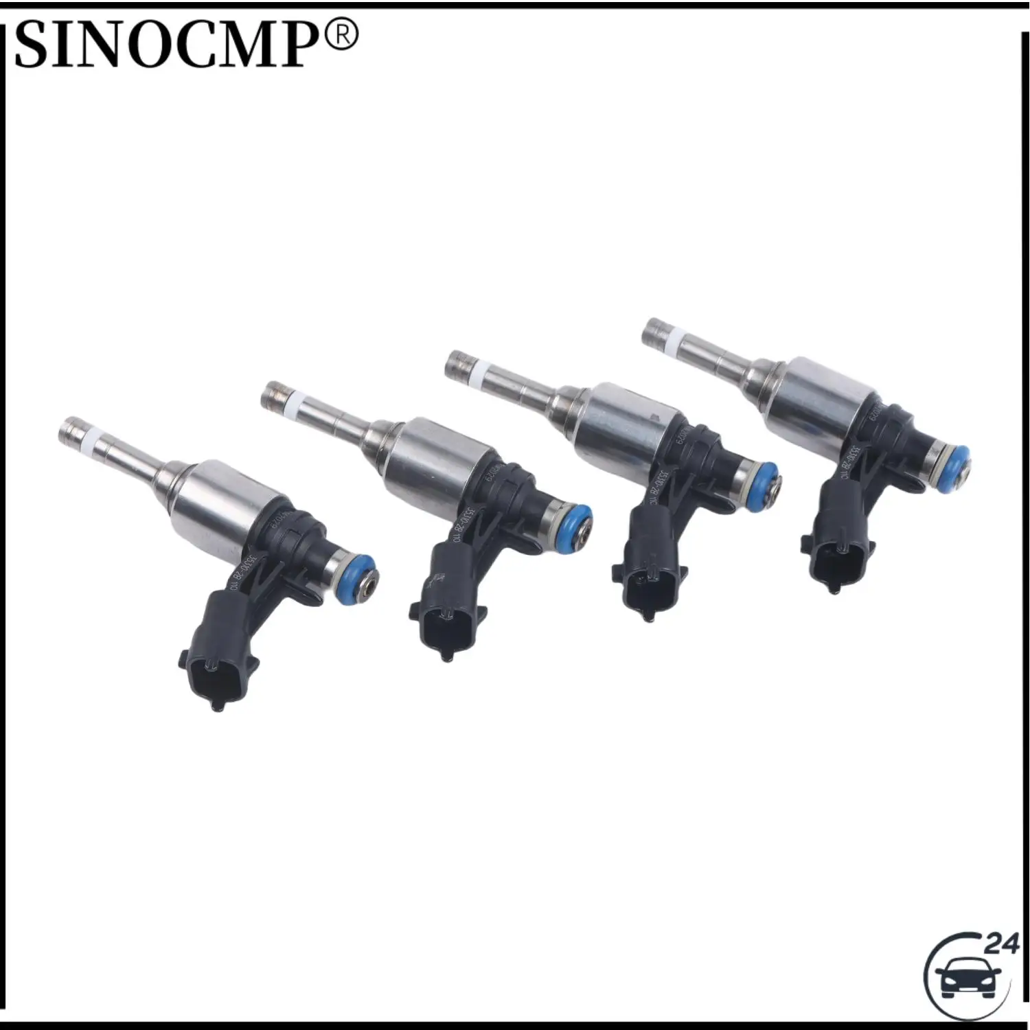 

4pcs Fuel injectors 35310-2B130 35310-2B120 35310-2B160 H75114130 For 2012-2017 Kia Rio Soul Hyundai Accent Veloster 1.6L FJ1146