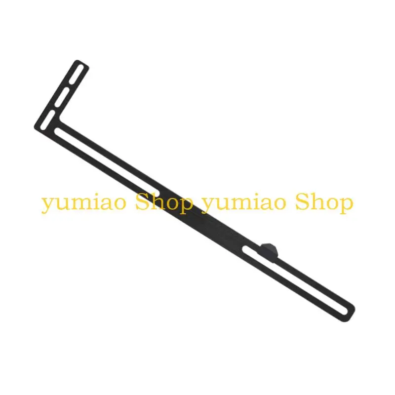 587B Aluminium L-förmiger Grafikkartenhalter Desktop-PC-Gehäuse GPU-Unterstützung Grafikkartenständer Seitliche Montagehalterung