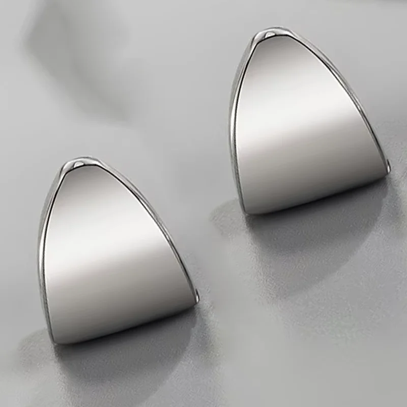 Trendy Design Ear Buckle Classic 925 sterling silver Jewelry 2026 Drop earring Gold Color Geometric Punk Hoop Earrings for Women